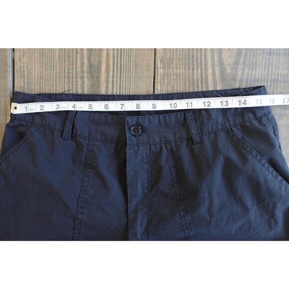 Orange Kiss Essentials Cargo Pants Womens Medium Black Utility Pockets Wide Leg - Picture 5 of 7